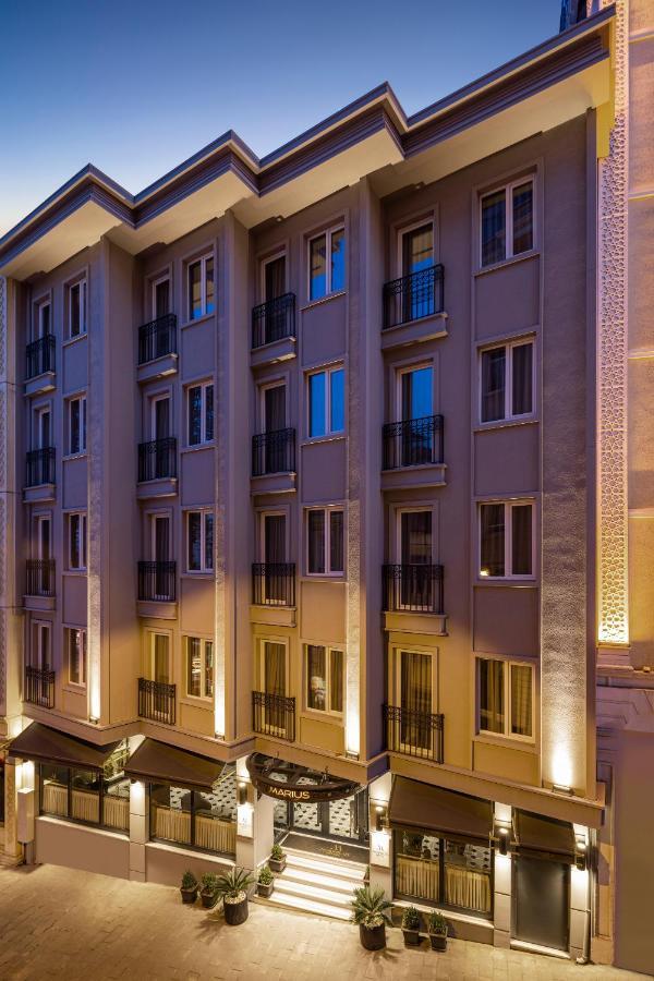 Marius Hotel Istanbul Exterior foto