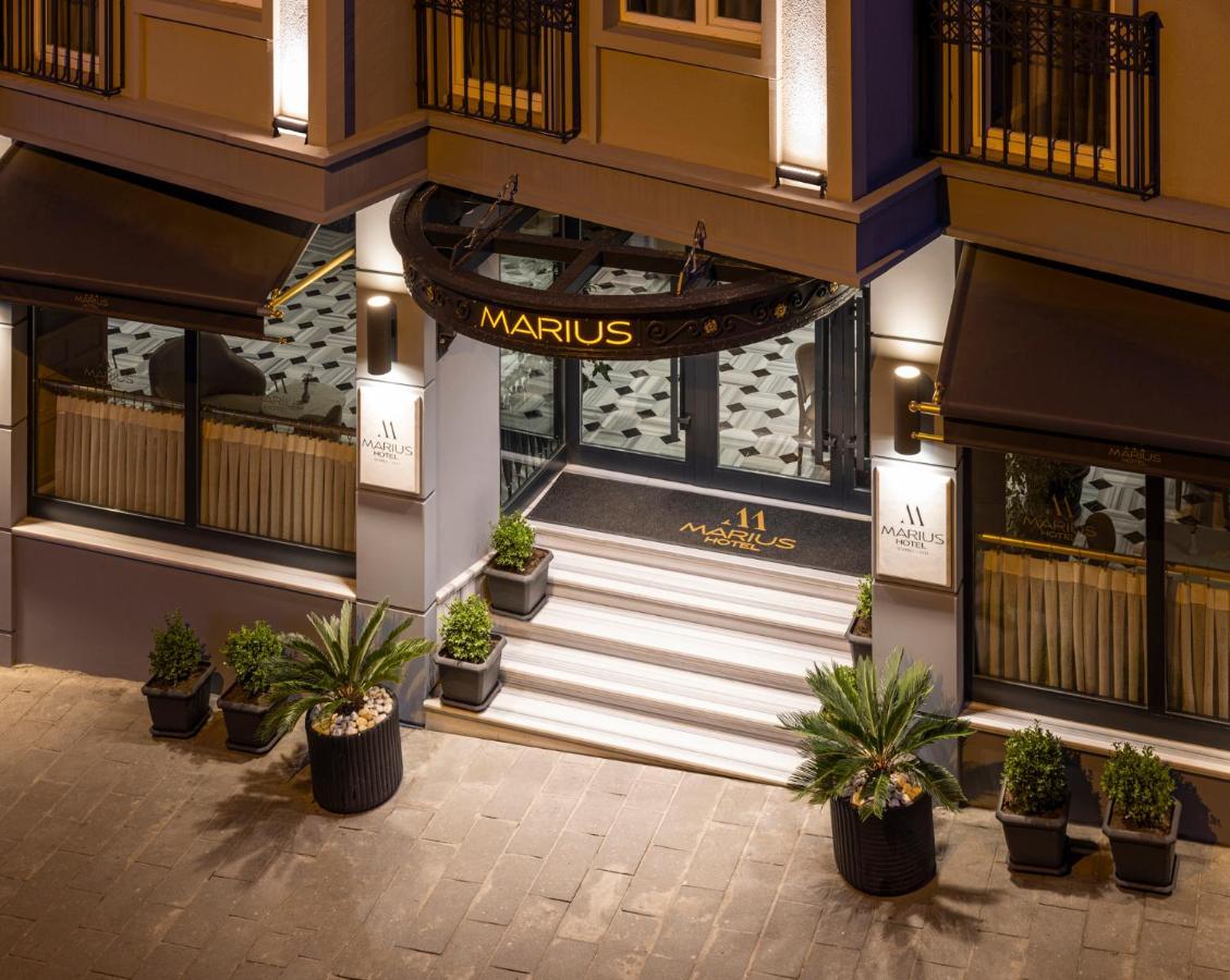 Marius Hotel Istanbul Exterior foto
